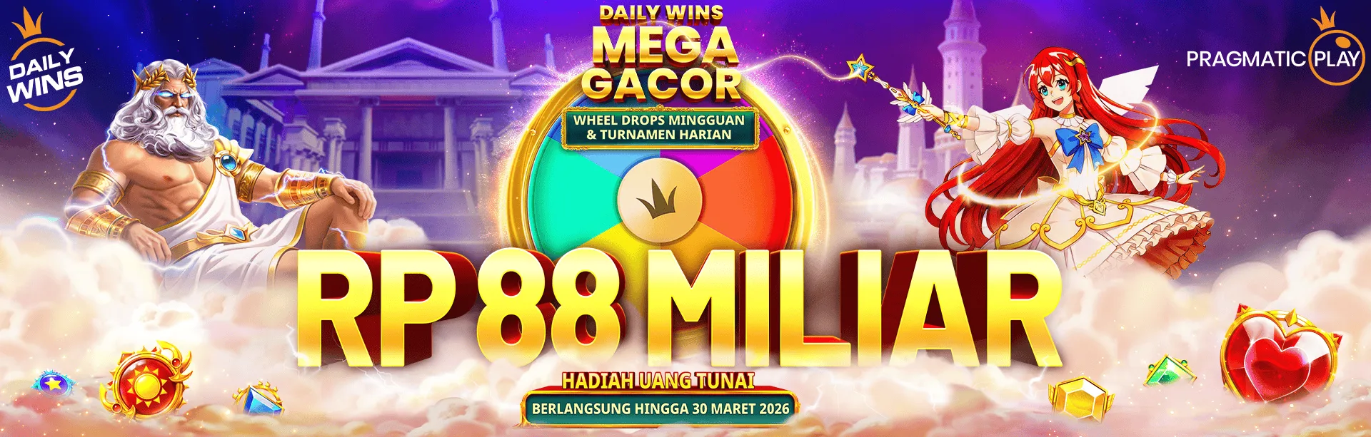 PP – DAILY WINS MEGA GACOR SEASON 3 LEVEL 12