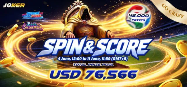 Spin & Score : Joker Go-Crazy Competition